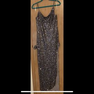 NWT Fashion Nova Joni sequin dress 1X